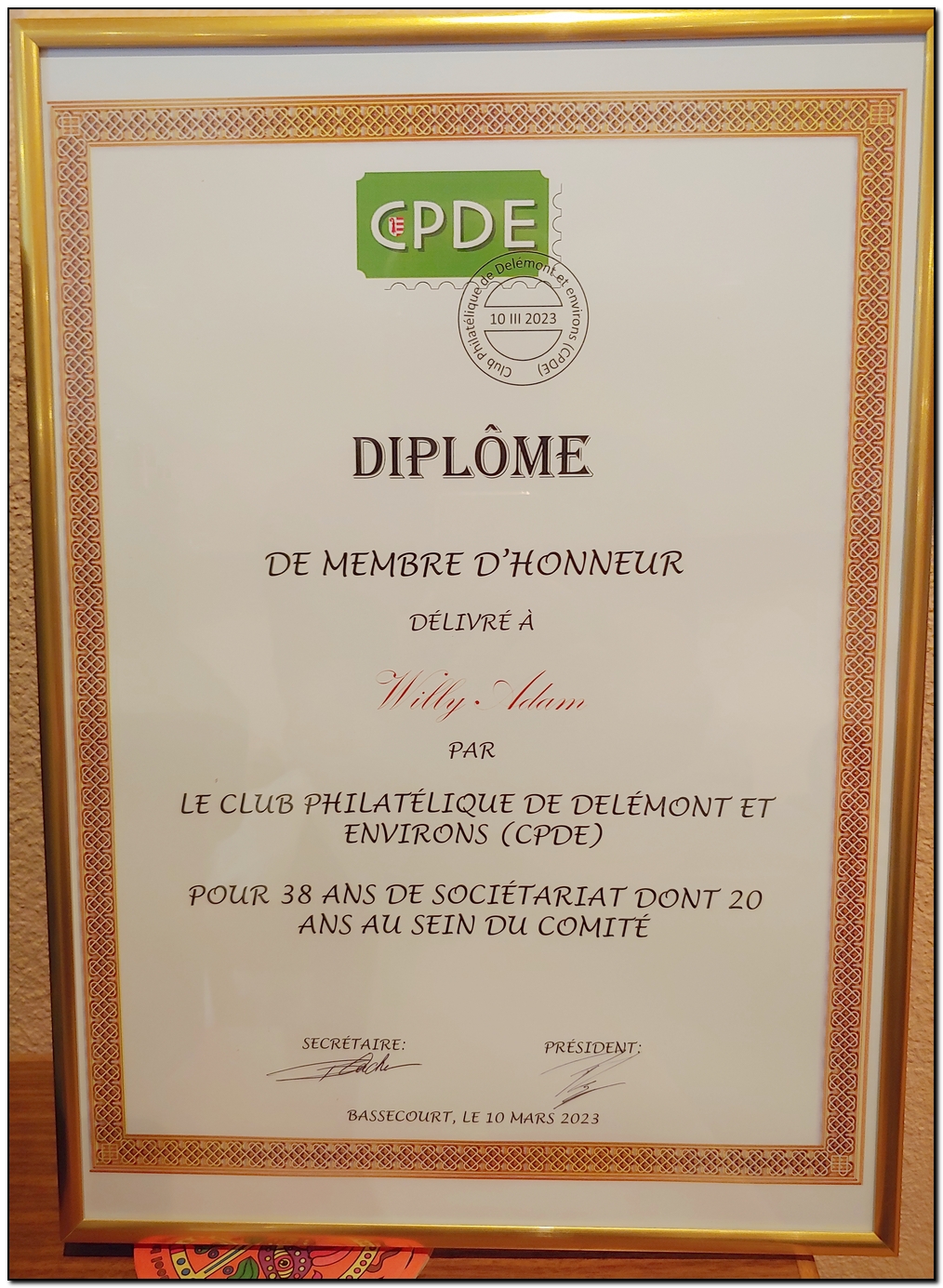 CPDE le diplôme!